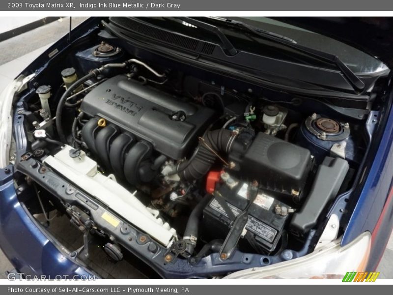Indigo Ink Blue Metallic / Dark Gray 2003 Toyota Matrix XR