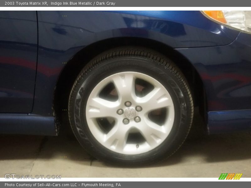 Indigo Ink Blue Metallic / Dark Gray 2003 Toyota Matrix XR