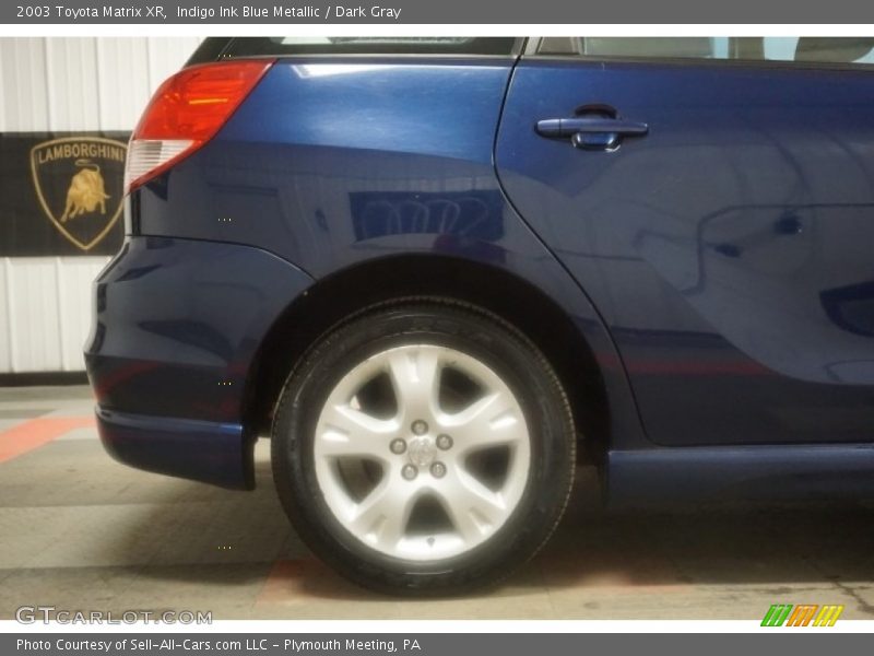 Indigo Ink Blue Metallic / Dark Gray 2003 Toyota Matrix XR