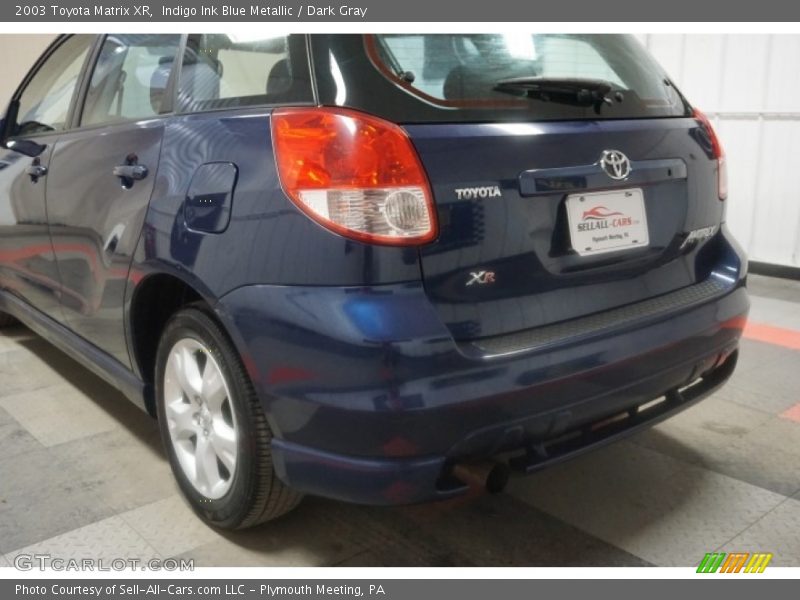 Indigo Ink Blue Metallic / Dark Gray 2003 Toyota Matrix XR