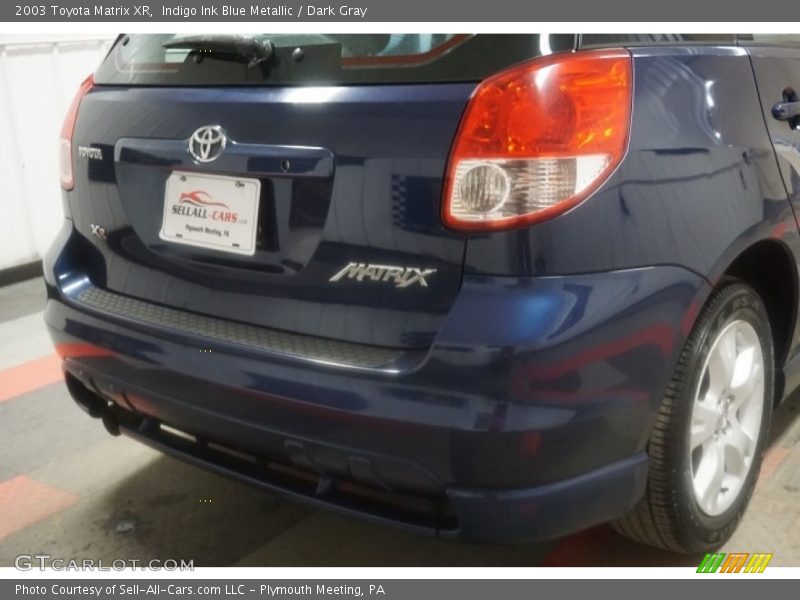 Indigo Ink Blue Metallic / Dark Gray 2003 Toyota Matrix XR