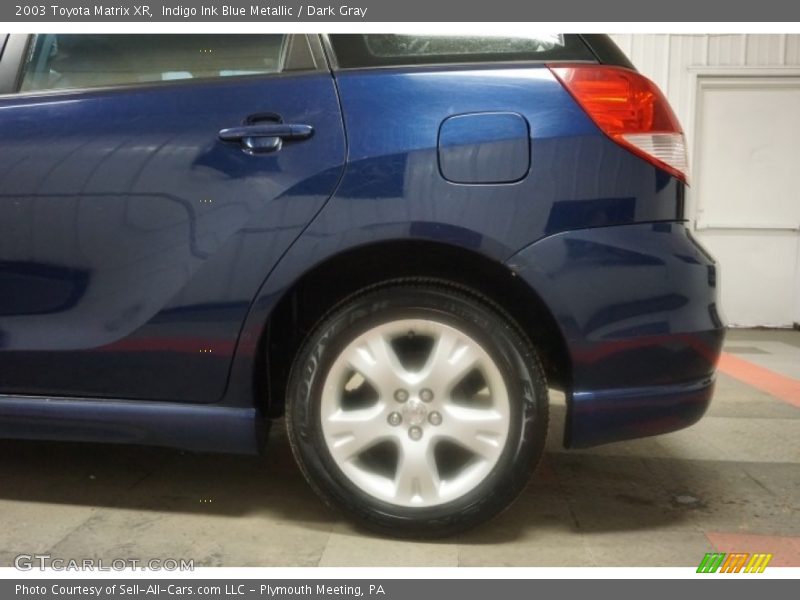 Indigo Ink Blue Metallic / Dark Gray 2003 Toyota Matrix XR