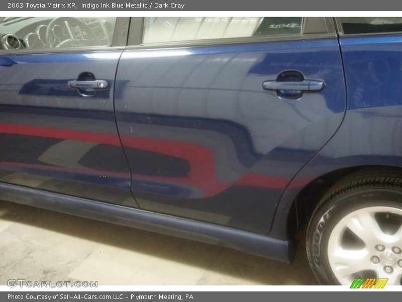 Indigo Ink Blue Metallic / Dark Gray 2003 Toyota Matrix XR