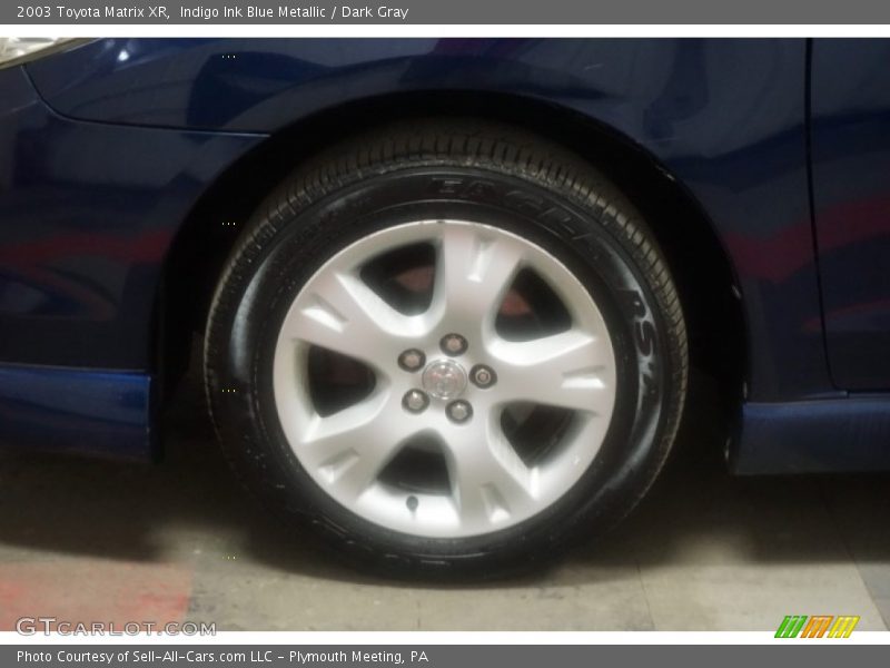 Indigo Ink Blue Metallic / Dark Gray 2003 Toyota Matrix XR