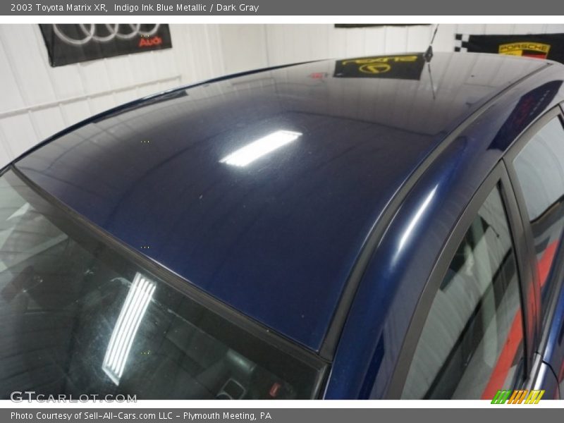 Indigo Ink Blue Metallic / Dark Gray 2003 Toyota Matrix XR