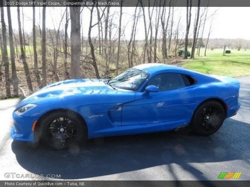  2015 SRT Viper Coupe Competition Blue
