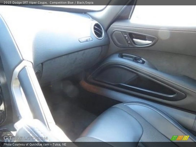 Competition Blue / Black/Sepia 2015 Dodge SRT Viper Coupe