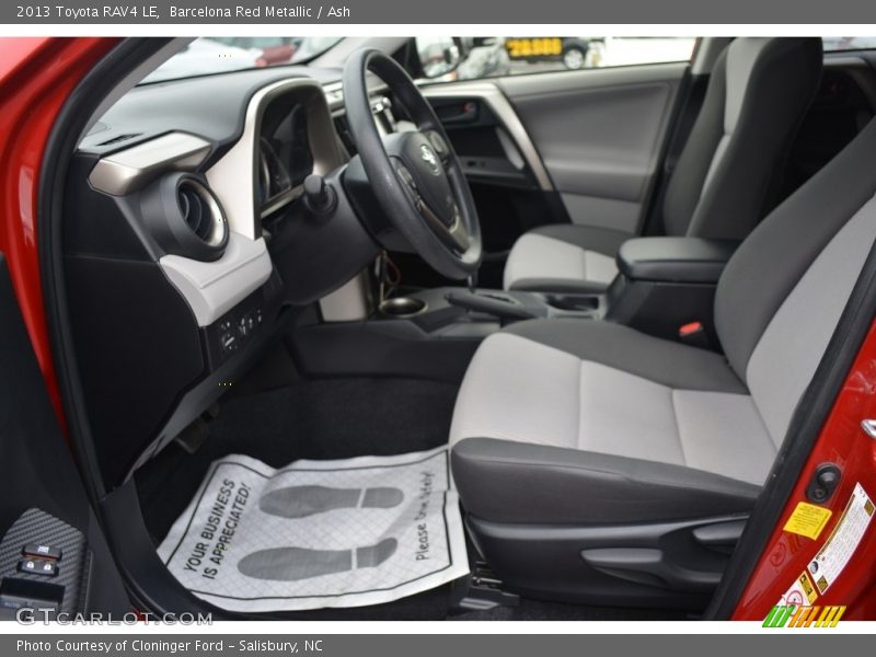 Barcelona Red Metallic / Ash 2013 Toyota RAV4 LE