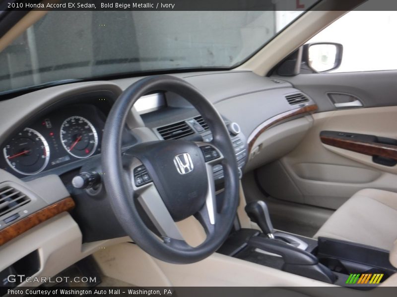 Bold Beige Metallic / Ivory 2010 Honda Accord EX Sedan