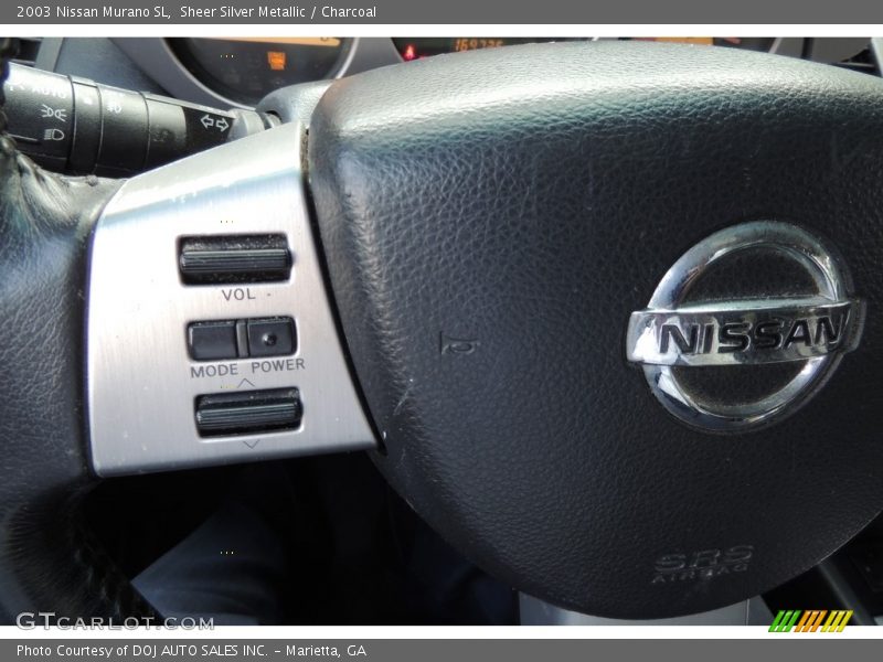 Sheer Silver Metallic / Charcoal 2003 Nissan Murano SL