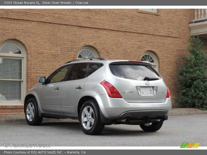 Sheer Silver Metallic / Charcoal 2003 Nissan Murano SL