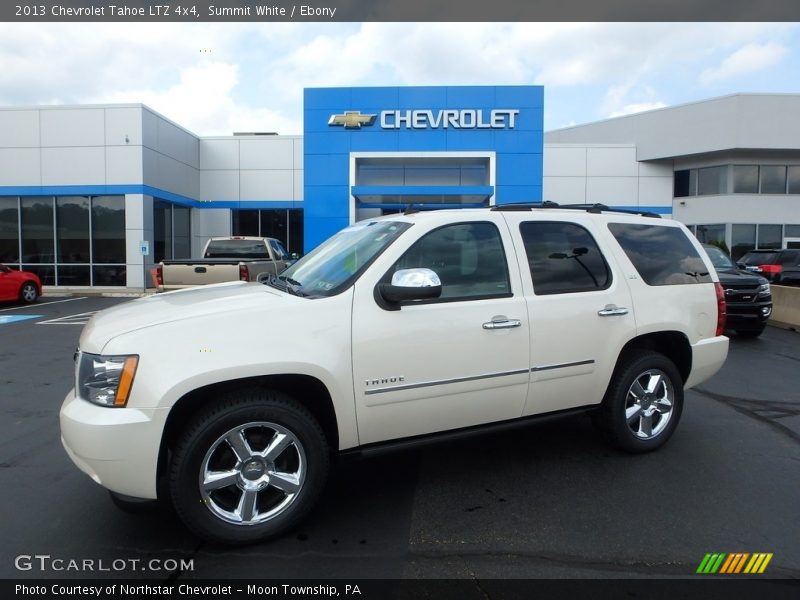 Summit White / Ebony 2013 Chevrolet Tahoe LTZ 4x4