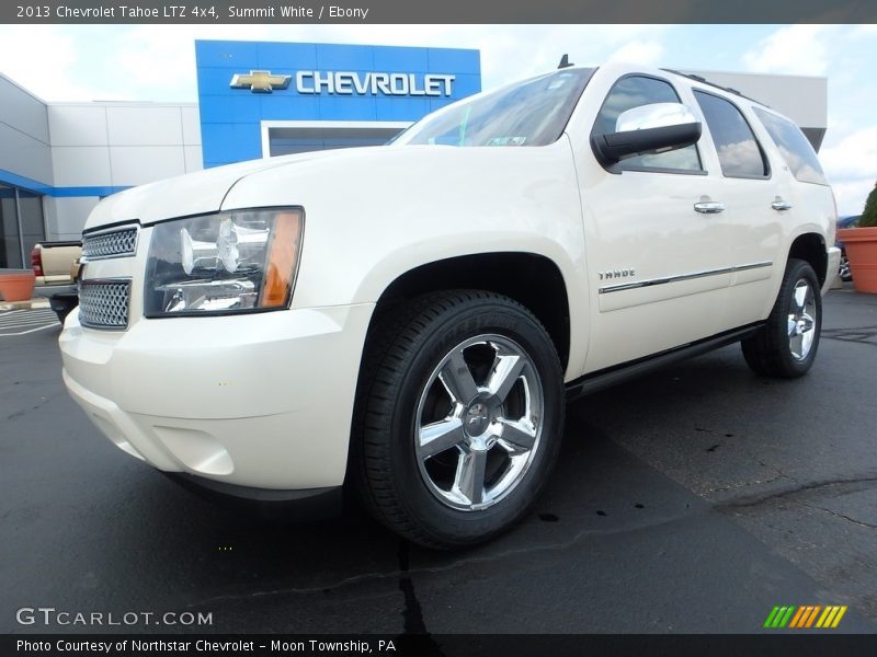 Summit White / Ebony 2013 Chevrolet Tahoe LTZ 4x4