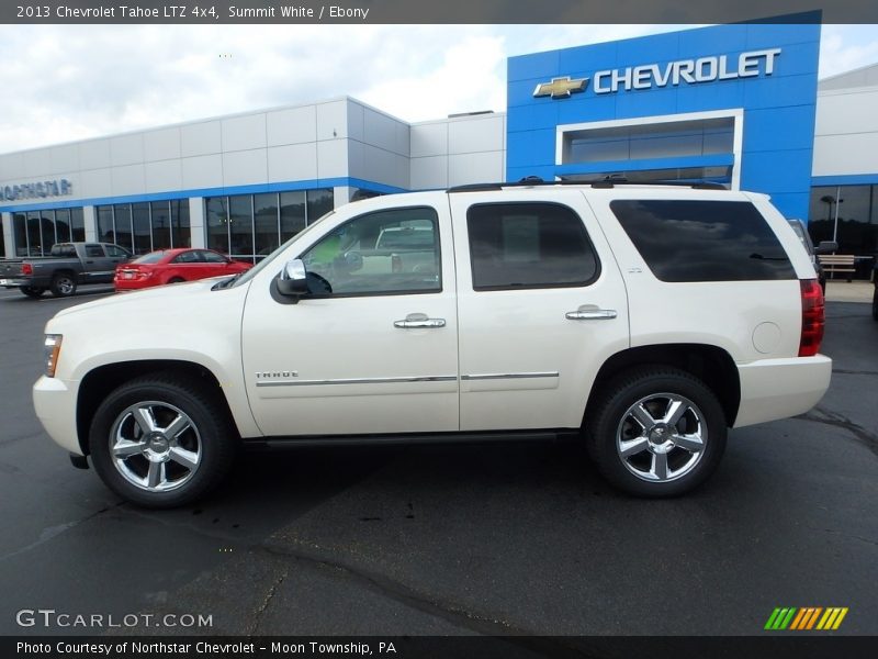 Summit White / Ebony 2013 Chevrolet Tahoe LTZ 4x4