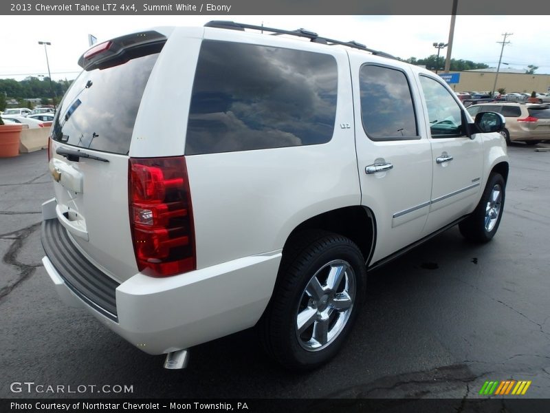 Summit White / Ebony 2013 Chevrolet Tahoe LTZ 4x4