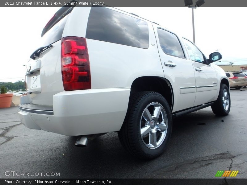 Summit White / Ebony 2013 Chevrolet Tahoe LTZ 4x4