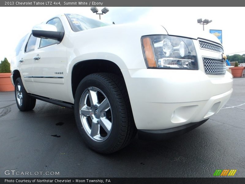 Summit White / Ebony 2013 Chevrolet Tahoe LTZ 4x4