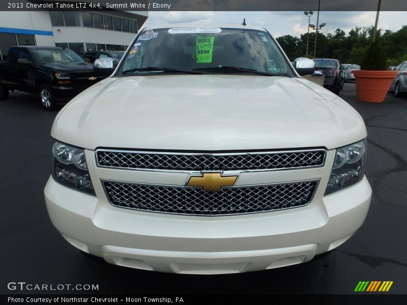 Summit White / Ebony 2013 Chevrolet Tahoe LTZ 4x4