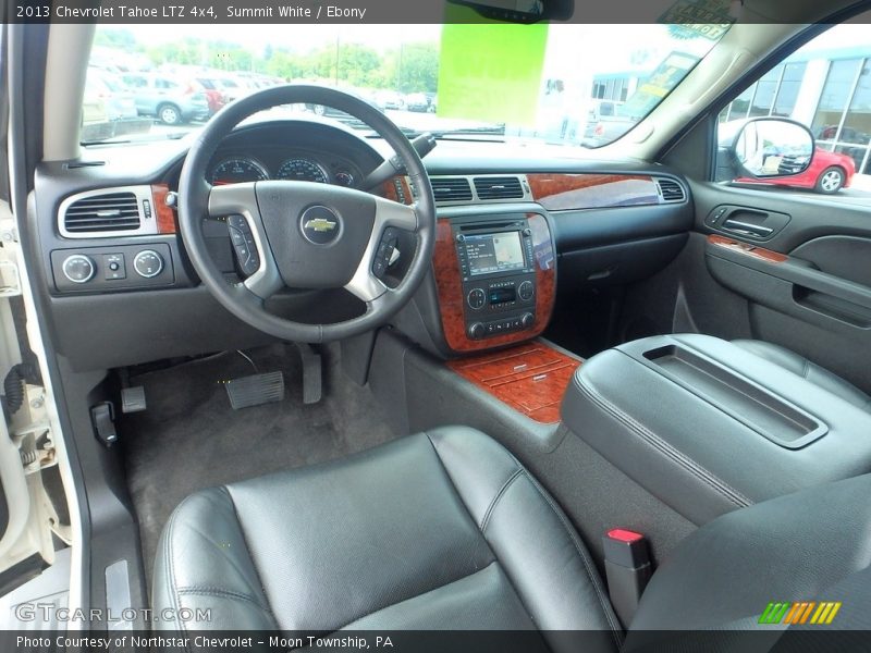 Summit White / Ebony 2013 Chevrolet Tahoe LTZ 4x4