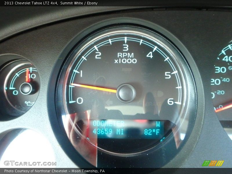 Summit White / Ebony 2013 Chevrolet Tahoe LTZ 4x4
