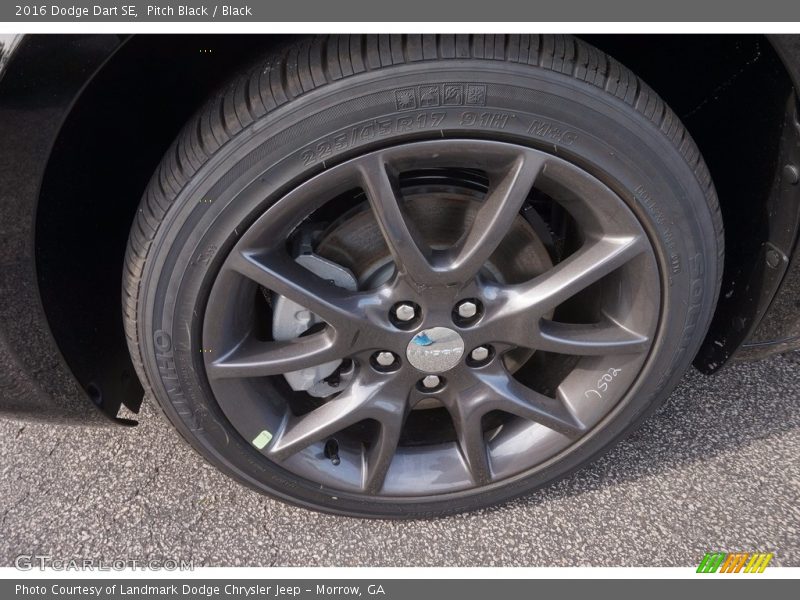 Pitch Black / Black 2016 Dodge Dart SE