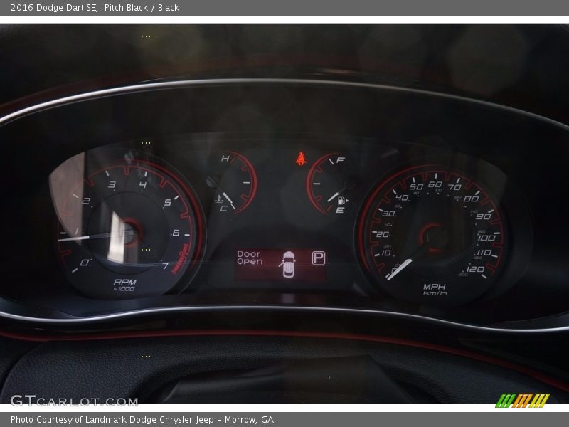Pitch Black / Black 2016 Dodge Dart SE