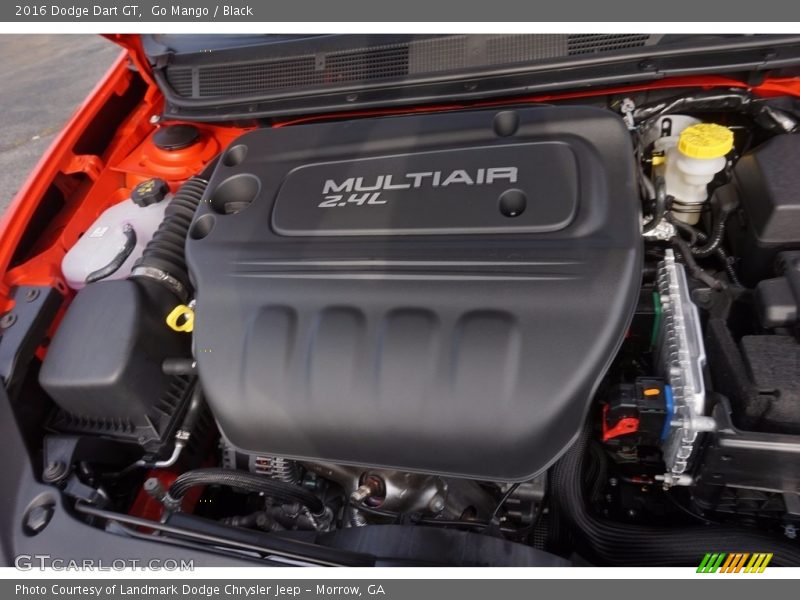 Go Mango / Black 2016 Dodge Dart GT