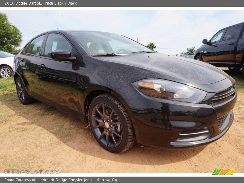 Pitch Black / Black 2016 Dodge Dart SE
