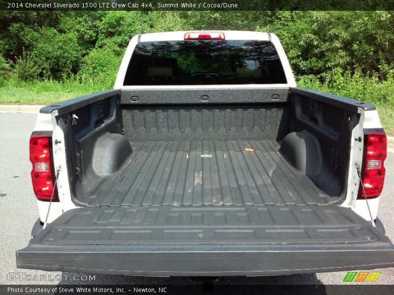 Summit White / Cocoa/Dune 2014 Chevrolet Silverado 1500 LTZ Crew Cab 4x4