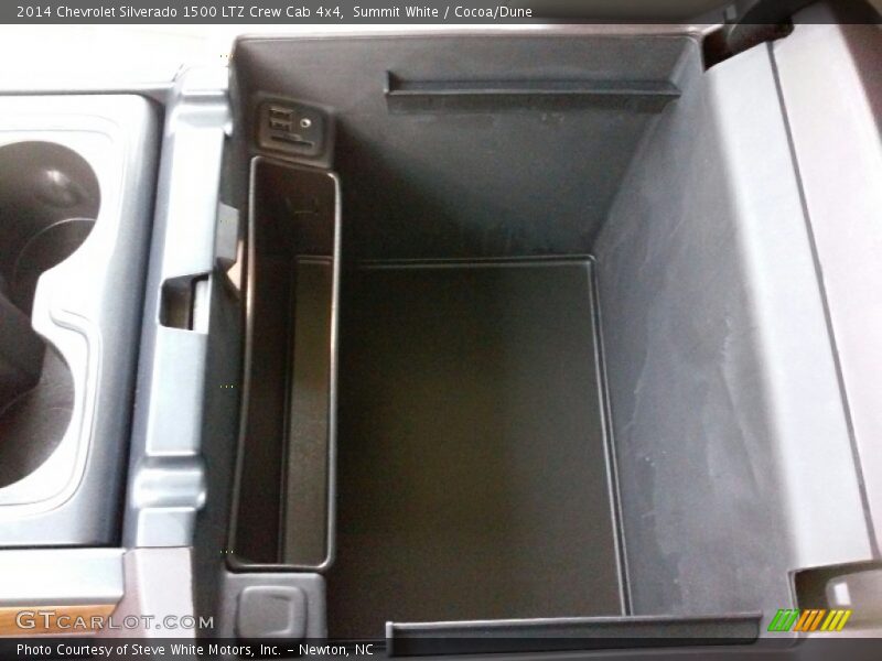 Summit White / Cocoa/Dune 2014 Chevrolet Silverado 1500 LTZ Crew Cab 4x4