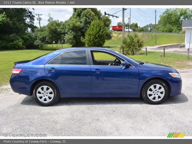 Blue Ribbon Metallic / Ash 2011 Toyota Camry SE