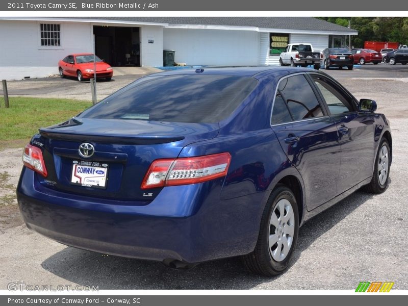 Blue Ribbon Metallic / Ash 2011 Toyota Camry SE