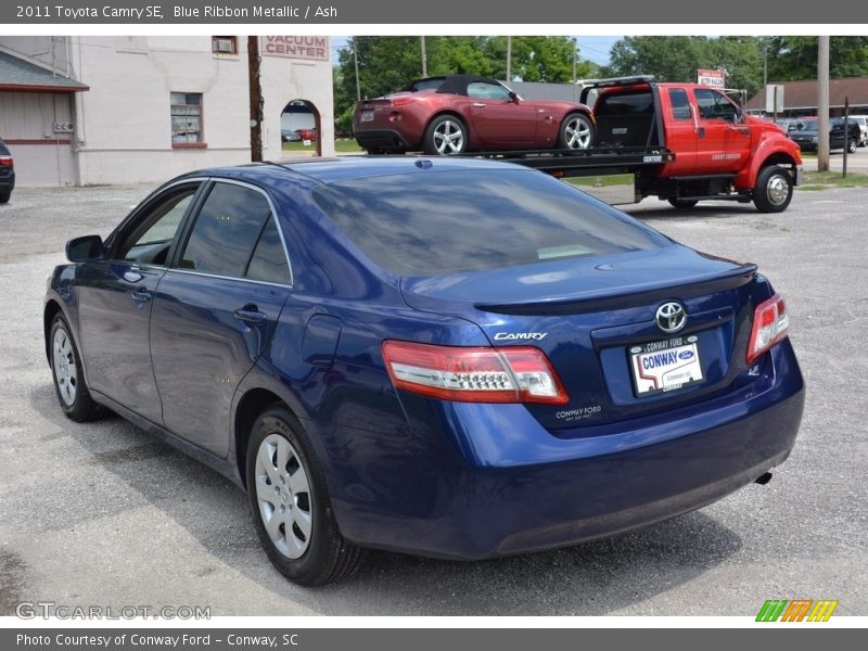 Blue Ribbon Metallic / Ash 2011 Toyota Camry SE