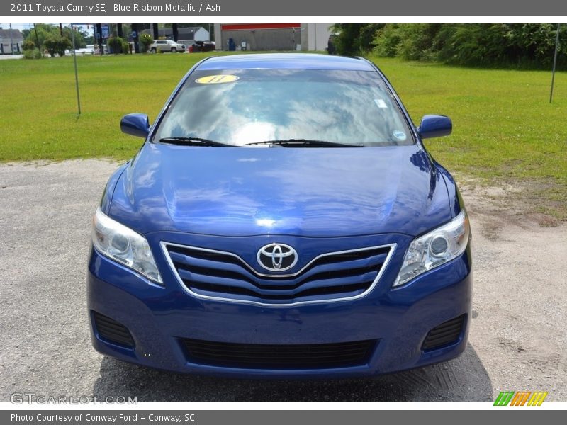 Blue Ribbon Metallic / Ash 2011 Toyota Camry SE