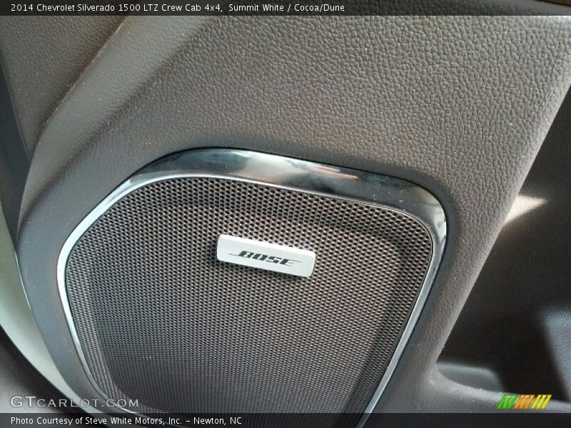 Summit White / Cocoa/Dune 2014 Chevrolet Silverado 1500 LTZ Crew Cab 4x4