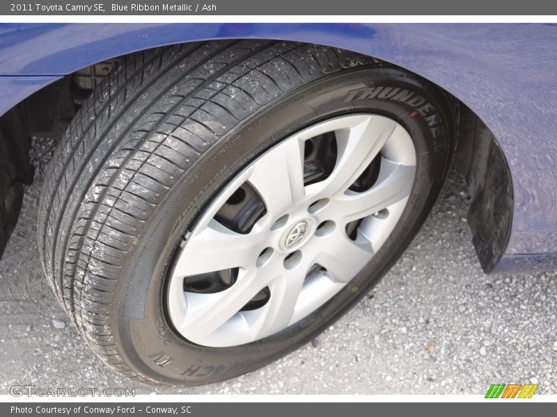 Blue Ribbon Metallic / Ash 2011 Toyota Camry SE
