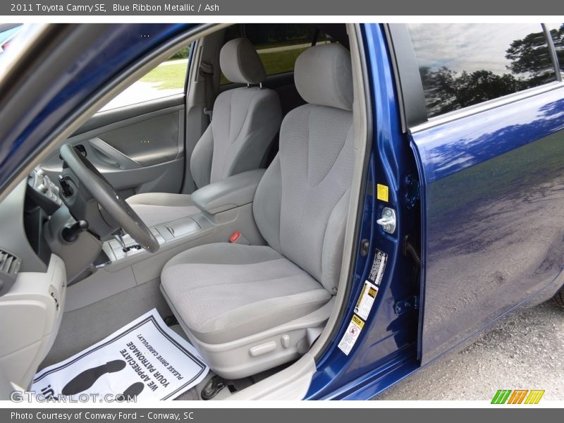 Blue Ribbon Metallic / Ash 2011 Toyota Camry SE