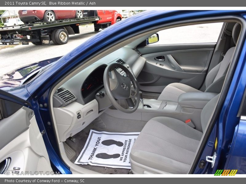 Blue Ribbon Metallic / Ash 2011 Toyota Camry SE
