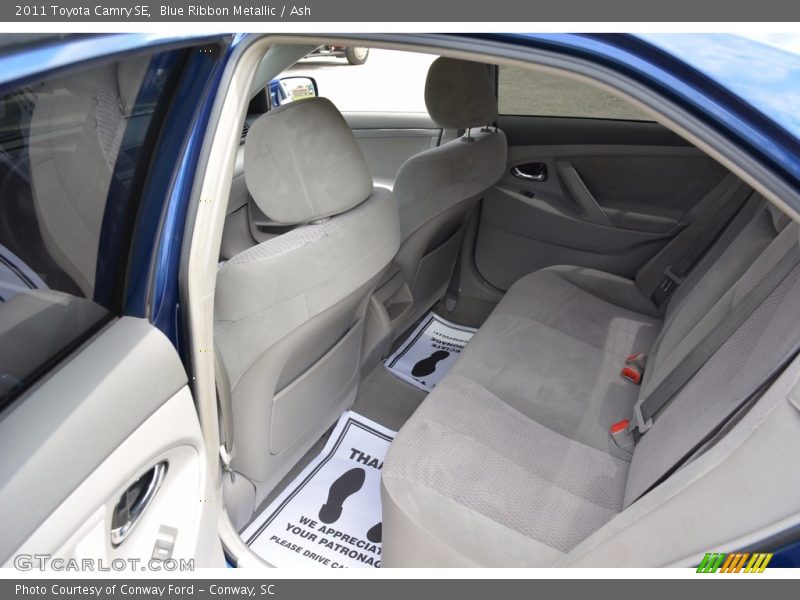 Blue Ribbon Metallic / Ash 2011 Toyota Camry SE
