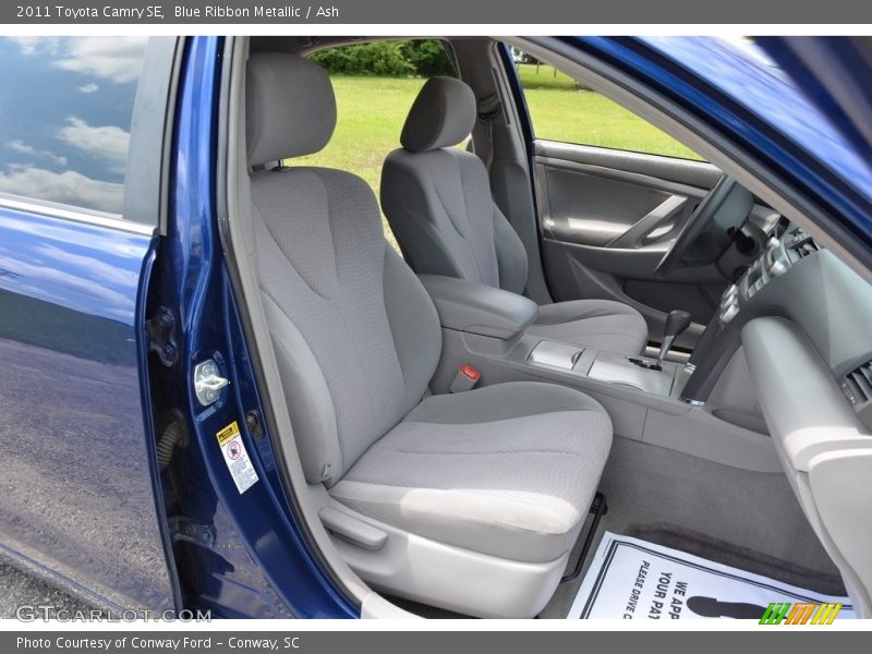 Blue Ribbon Metallic / Ash 2011 Toyota Camry SE
