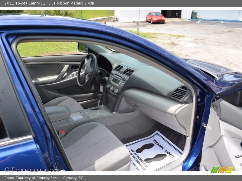 Blue Ribbon Metallic / Ash 2011 Toyota Camry SE