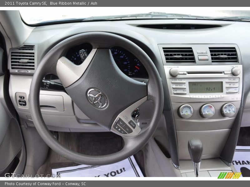 Blue Ribbon Metallic / Ash 2011 Toyota Camry SE