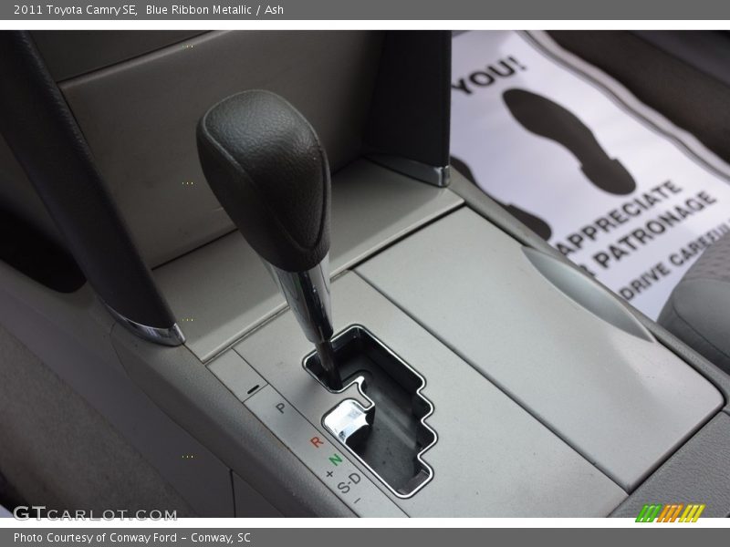 Blue Ribbon Metallic / Ash 2011 Toyota Camry SE