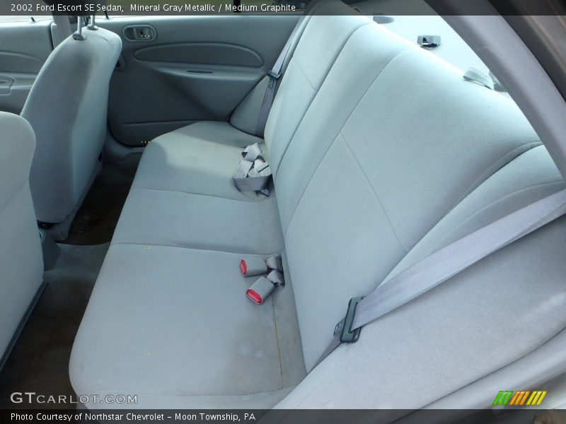 Mineral Gray Metallic / Medium Graphite 2002 Ford Escort SE Sedan