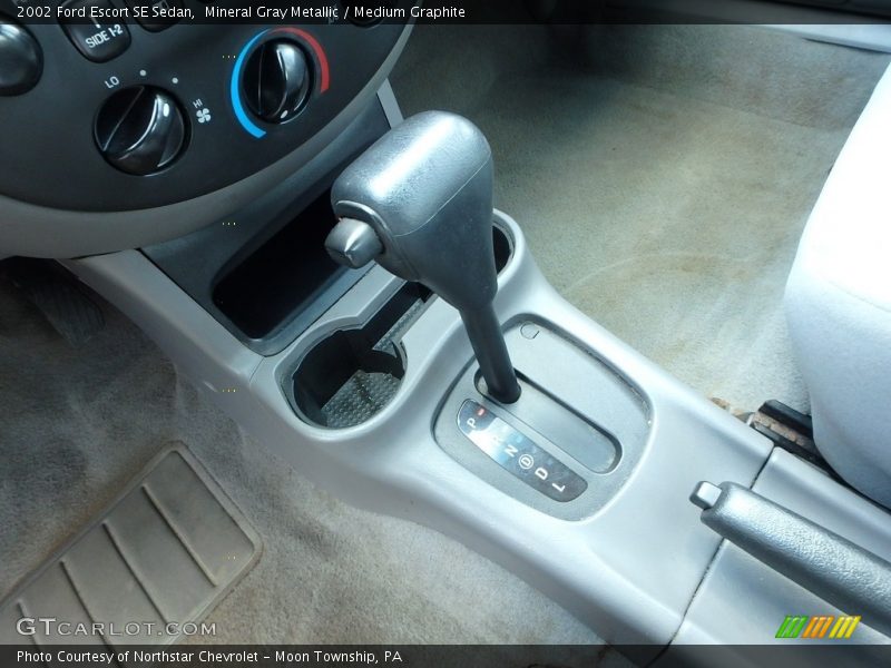 Mineral Gray Metallic / Medium Graphite 2002 Ford Escort SE Sedan