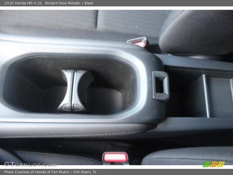 Modern Steel Metallic / Black 2016 Honda HR-V LX