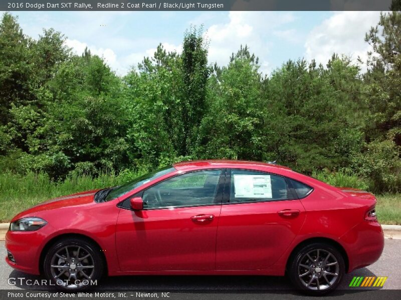 Redline 2 Coat Pearl / Black/Light Tungsten 2016 Dodge Dart SXT Rallye