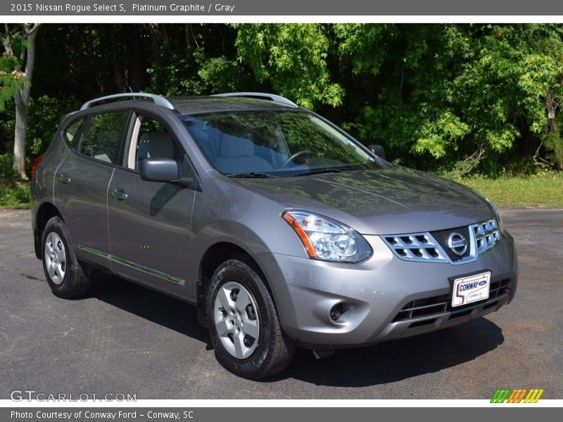 Platinum Graphite / Gray 2015 Nissan Rogue Select S