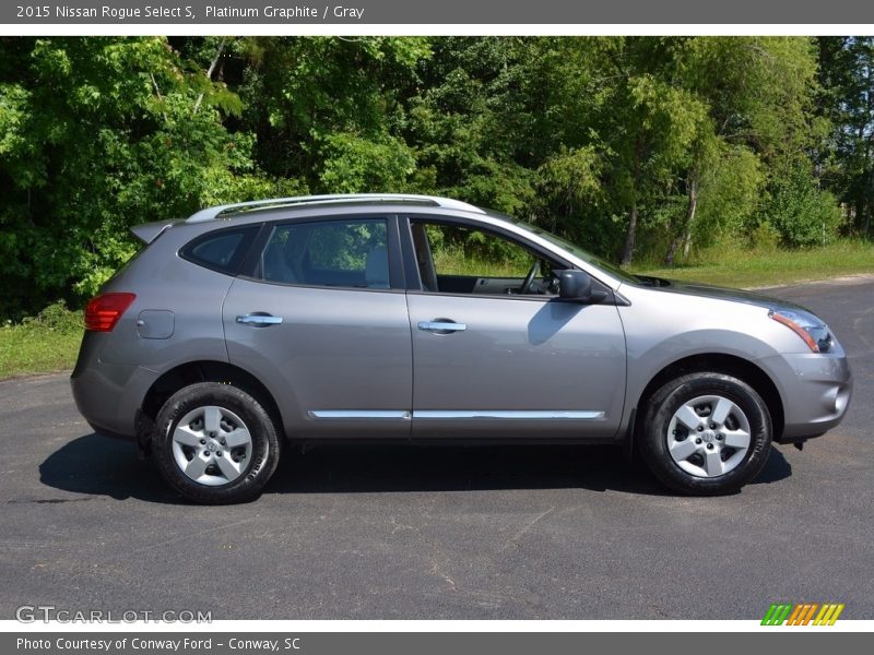 Platinum Graphite / Gray 2015 Nissan Rogue Select S