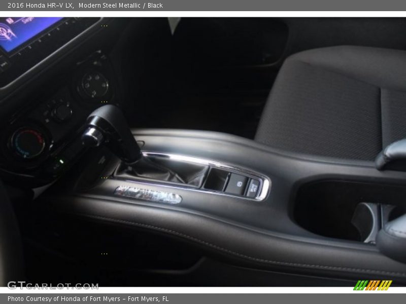Modern Steel Metallic / Black 2016 Honda HR-V LX